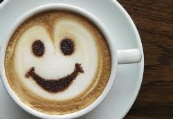 Smiling Coffee Cup.